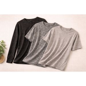 Men’s XL Basic T-Shirt Bundle Lot 3 Pack